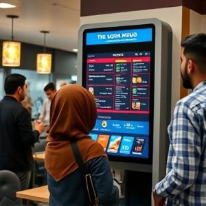 وب کیوسک سفارش غذا 