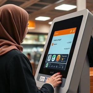 وب کیوسک سفارش غذا 