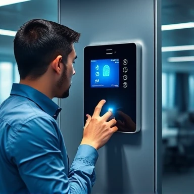 دستگاه حضور و غیاب اثر انگشتی